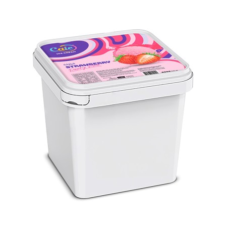 Ice Cream Strawberry Caic...