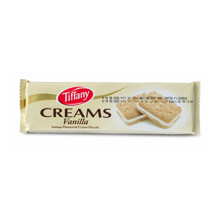 Tiffany Creams Vanilla 24*80gm
