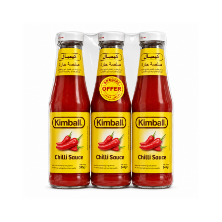 Kimball Chilli Sauce 3*340gm