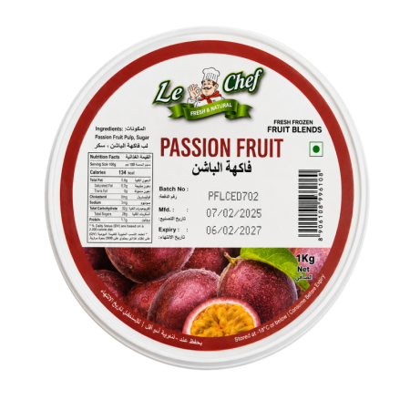 Pulp Passionfruit Le Chef 1kg