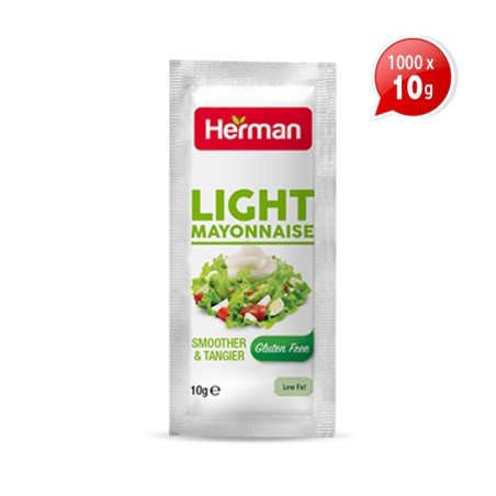 Herman Mayonnaise Light Sachet 1000x10gms